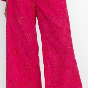 Johnny Was / Jade– Kolbie wide leg pant Sz S – NWT in Love Potion